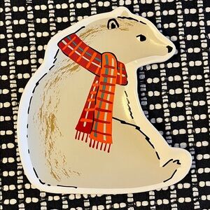 Danica Jubilee Polar Bear Ceramic Appetizer Plate